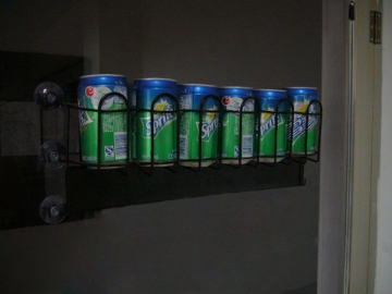 Beverage Display Rack