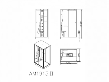 AM19 Series Shower Cabin