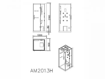 AM20 Series Shower Cabin