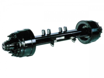 Outboard Mounted Drum Braked Trailer Axle