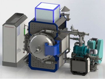 Integrated Vacuum Degreasing and Sintering Furnace