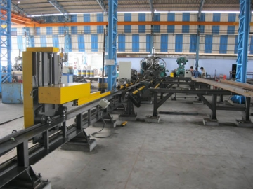 TAPM2020 CNC Angle Line <small>(Including CNC Structural Steel Punching, Marking, Shearing Machine)</small>