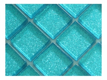 Cold Spray Crystal Glass Mosaic Tile