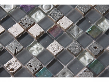 Resin Glass Mosaic Tile