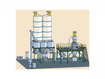 Dry Mortar Production Line with Bucket Elevator