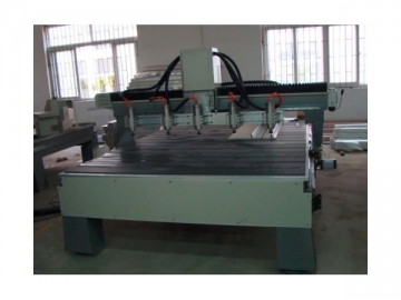 4-Head CNC Wood Router