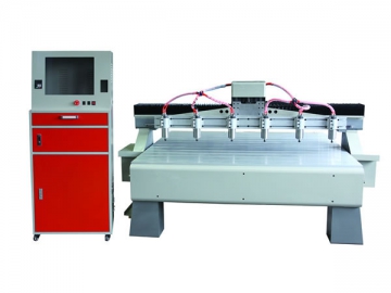 6-Head CNC Wood Router