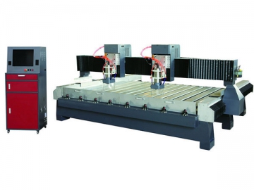 Double Head CNC Stone Router