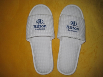 Hotel Slippers with Embroidered Logo