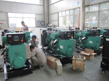 Generator Set with Jacket Water Waste Heat Recovery