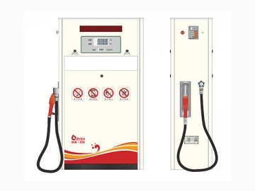 Fuel Dispenser with 1 Dispensing Nozzle