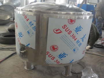 Stainless Steel Jacketed Kettle<small><br/>  (Pressure Cooking Kettle)</small>