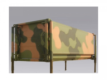 Two-side Expandable Shelter <small>(Hydraulic Type)</small>