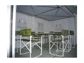 Single-side Expandable shelter <small>(with Tent)</small>