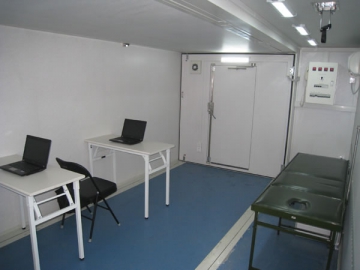 Triage and Lab Shelter