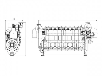 G26 Series Marine Diesel Engine