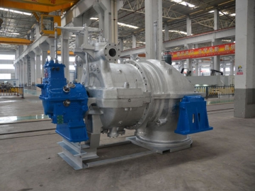 Steam Turbine <small>(Back Pressure Turbine with Steam Extraction System)</small>