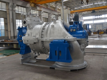 Steam Turbine <small>(Back Pressure Turbine with Steam Extraction System)</small>