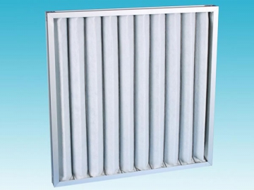 Metal Frame Pleated Panel Air Filter