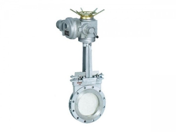 PZ273 Electrohydraulic Knife Gate Valve <small>(Double Clip Type)</small>