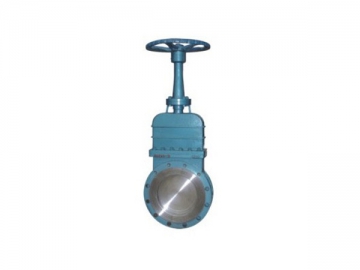 Knife Gate Valve <small>(Non-Rising Stem Type)</small>