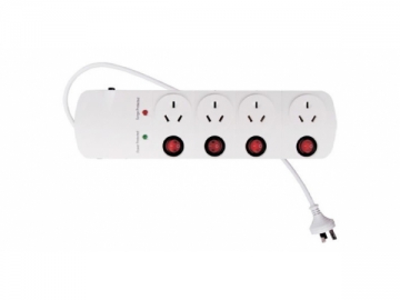 4-Way Power Board with Individual Switches