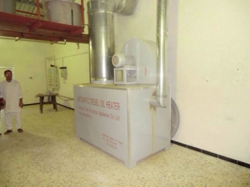 Coal-Fired Air Heater