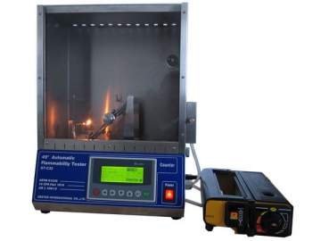 Flammability Test Instrument <small>(45Degree Flammability Tester)</small>