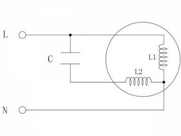 CBB61 AC Capacitor <small>(with Quick Connect Terminals)</small>