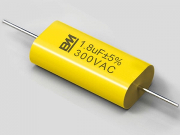 CBB20 Axial Film Capacitor <small>(Flat Type)</small>