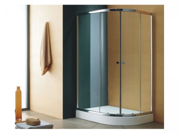 Shower Enclosure <small>(with Sliding Shower Door)</small>