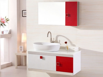 Stainless Steel Cabinet<br /> <small>(Integrated Sink Bathroom Vanity Unit)</small>