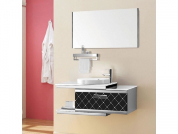 Stainless Steel Cabinet<br /> <small>(Modern Collection Bathroom Vanity Unit)</small>