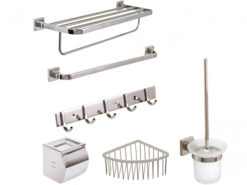 Stainless Steel Bathroom Accessory Sets