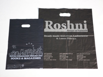 Gift Bag <small>(Custom Printed Plastic Carrier Bag with Patch Handle)</small>