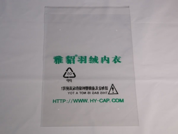 Packaging Bag <small>(Custom Printed Plastic Bag made of Polypropylene Film)</small>