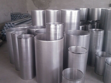 Cylindrical Screen for Solid-Liquid Separation