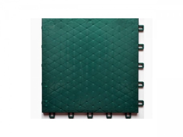 DKC Plastic Interlocking Floor Tiles <small>(Sports Flooring with Flat Surface Pattern)</small>