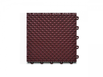 DKD Plastic Interlocking Floor Tiles <small>(Sports Flooring with Crossing Grid Pattern)</small>