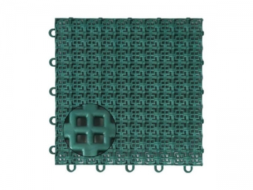 DKTZ Interlocking Plastic Floor Tiles <small>(Anti Slip Flooring with Criss-Cross Pattern)</small>