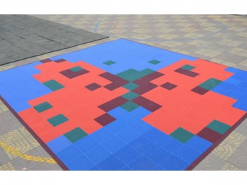 Interlocking Floor Tiles <small>(As Playground Safety Surface)</small>