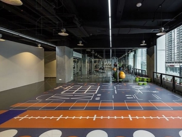 Interlocking PVC Floor Tiles <small>(For Gym Flooring)</small>
