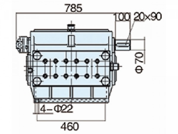 Ultra High Pressure Pump, <span>250TJ3</span>