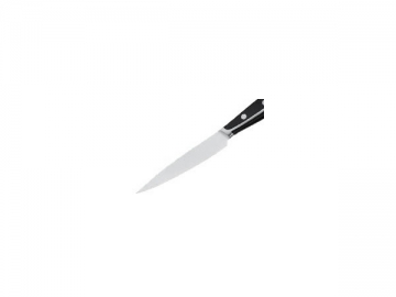 Utility Knife (Kitchen Knife with 5 Inch Serrated Edge or Fine Blade)