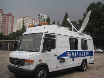 Vehicle Mount SNG Antenna <small>(Ku Band Antenna with1.2m Parabolic Reflector)</small>