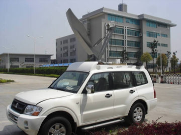 Vehicle Mount SNG Antenna <small>(Ku Band Antenna with 1.5m Parabolic Reflector)</small>