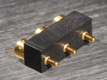 Right Angle Spring-Loaded Connector (3 Pin)