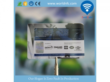 High Frequency Contactless Smart Card