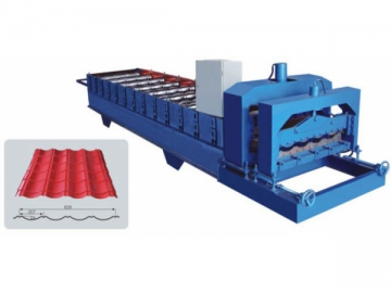 Roll Forming Machine  <small>(for Glazed Tile)</small>
