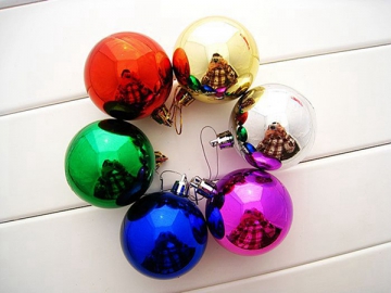 Vacuum Metallizer for Plastic Christmas Ball